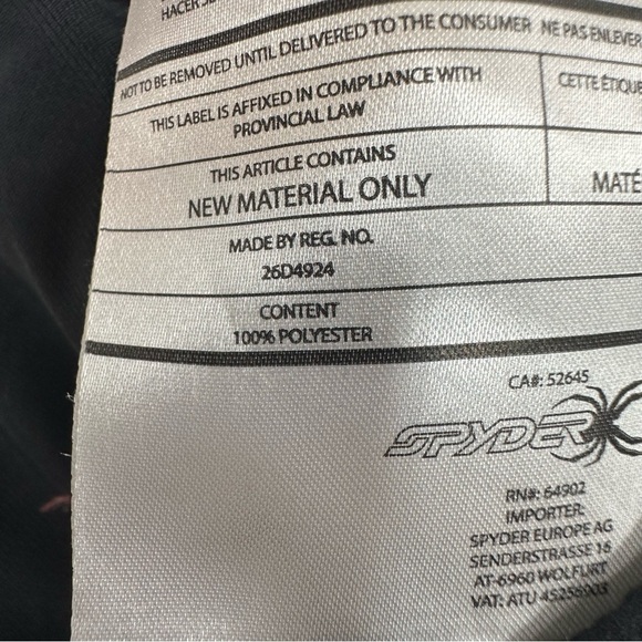 Spyder Women’s size XS Black Snow Winter Snowboard Pants - Picture 11 of 14